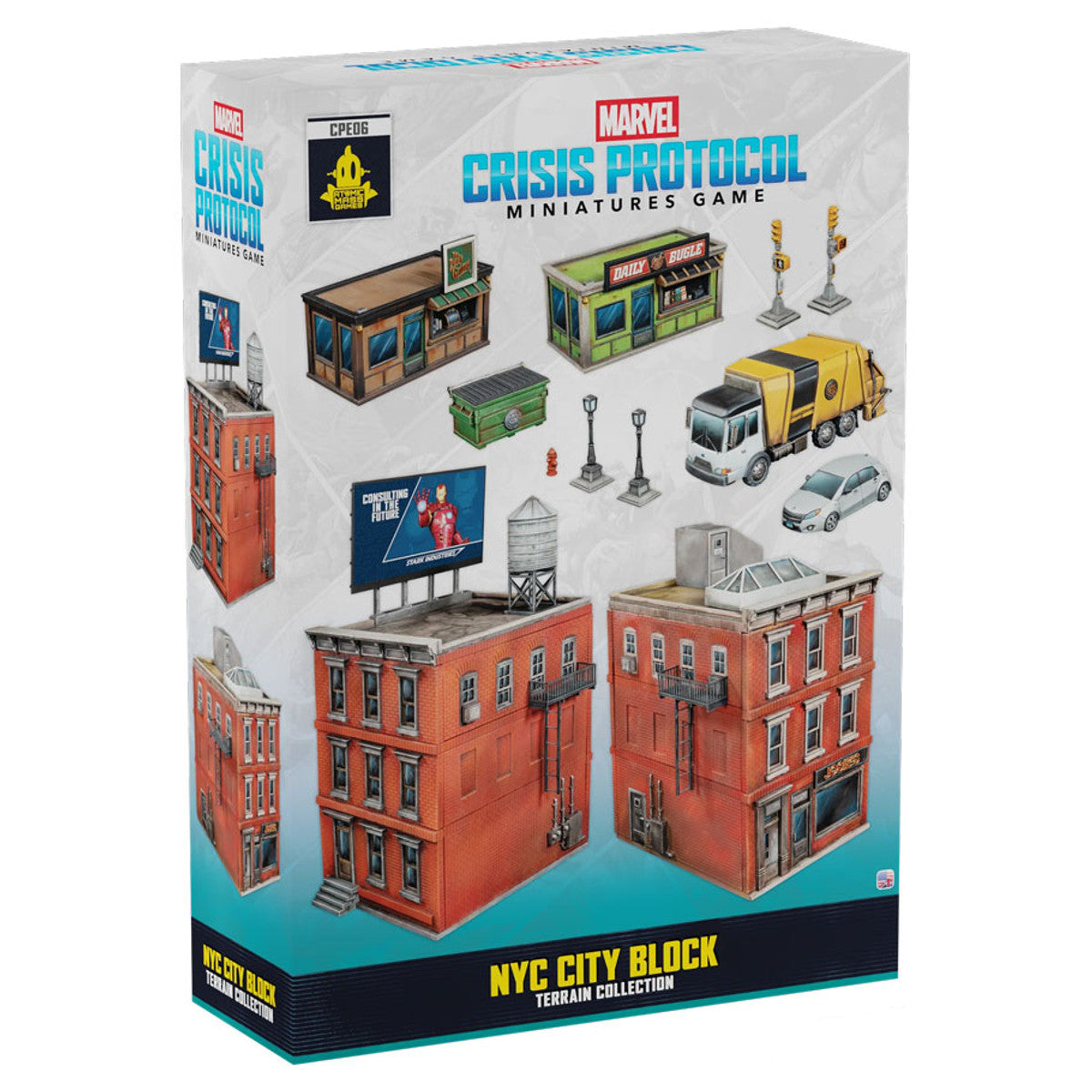 Marvel Crisis Protocol: NYC City Block Terrain Collection