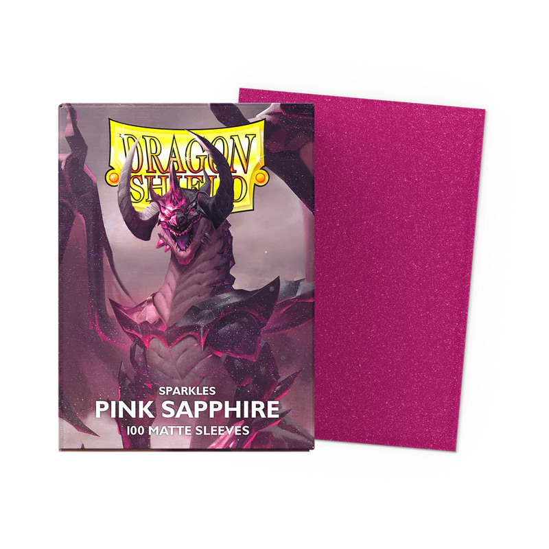 100ct Matte Sleeves - Standard Size - Pink Sapphire