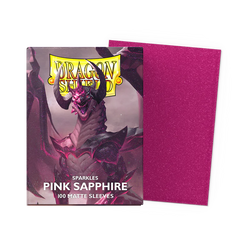 100ct Matte Sleeves - Standard Size - Pink Sapphire