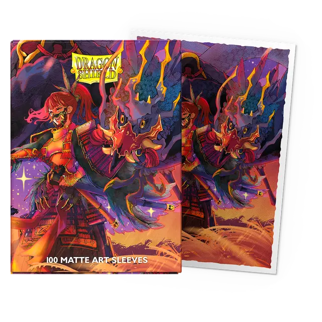 Dragon Shields: (100) Matte Art Sleeves - The Fallen