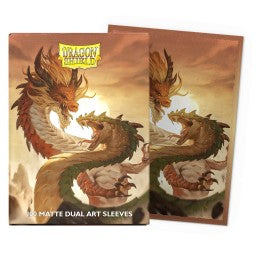 Dragon Shield Sleeves: Standard Matte Dual Art - Year of the Wood Snake 2025 100CT