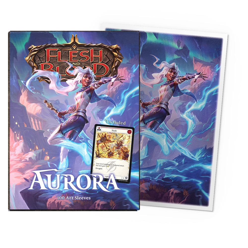 100ct Matte Sleeves - Standard Size - Art: Aurora