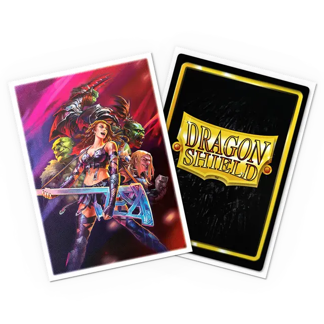100ct Matte Sleeves - Standard Size - Art: Super Slam