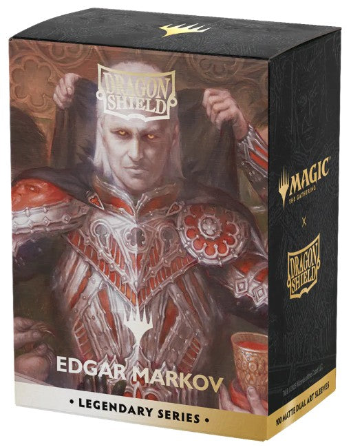 Dragon Shield Sleeves: Standard Matte Dual Art Magic: The Gathering - Edgar Markov 100CT