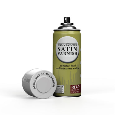 The Army Painter - Colour Spray Primer: Aegis Suit Satin Varnish, 402g