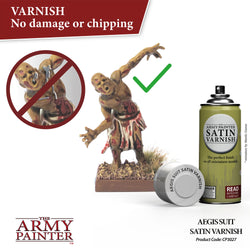 The Army Painter - Colour Spray Primer: Aegis Suit Satin Varnish, 402g