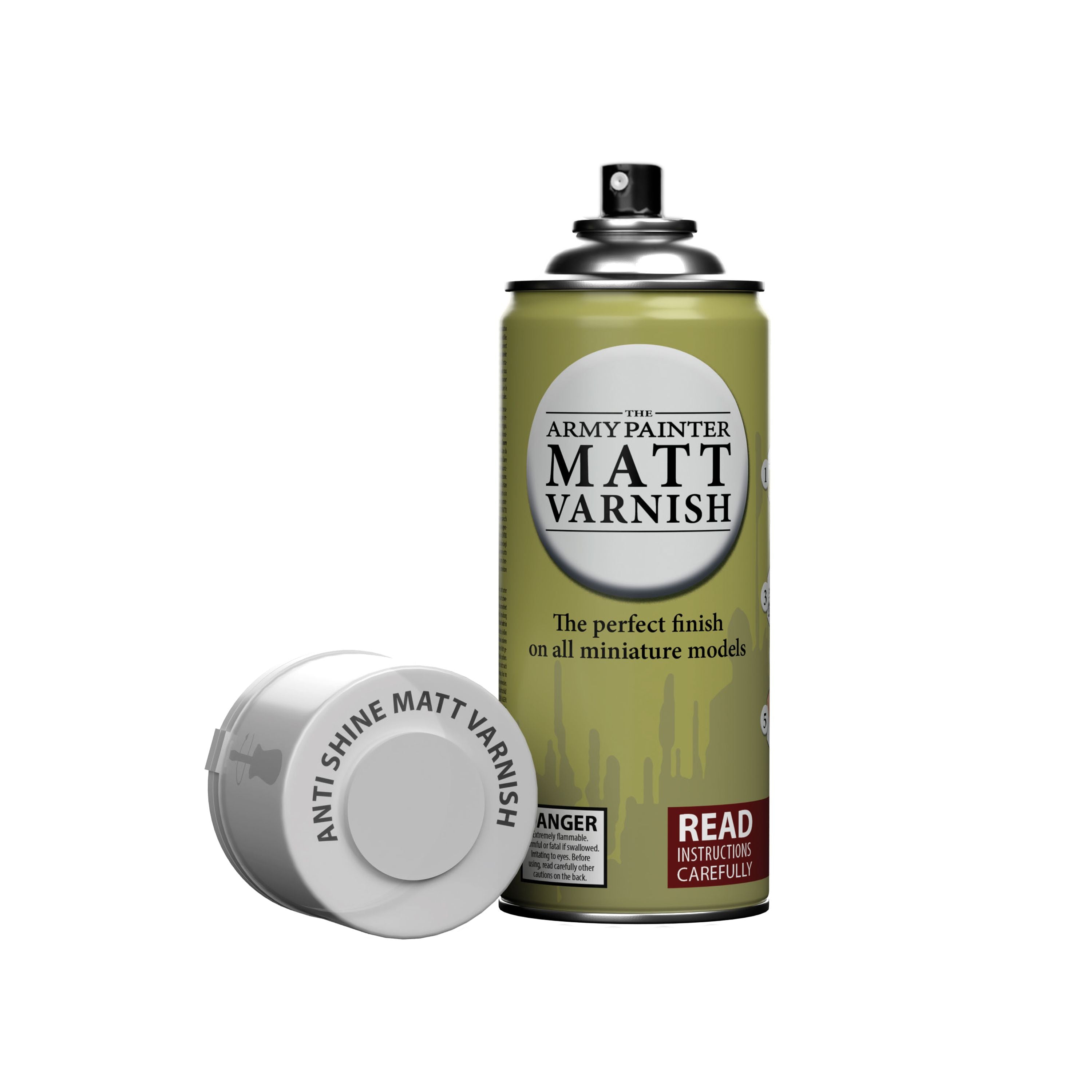 The Army Painter - Colour Spray Primer: Anti Shine Matt Varnish, 402g