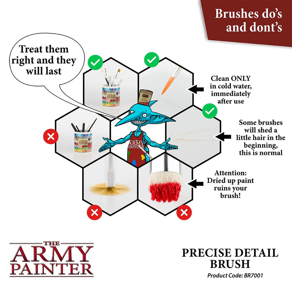 The Army Painter - Hobby Brush: Precise Detail