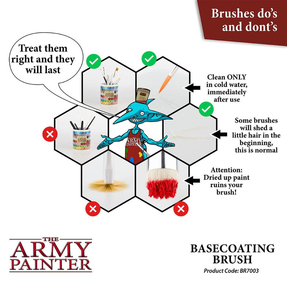 The Army Painter - Hobby Brush: Basecoating