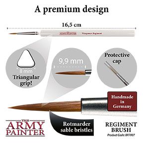 The Army Painter - Wargamer Brush: Regiment