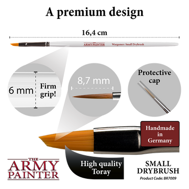 The Army Painter - Wargamer Brush: Small Drybrush