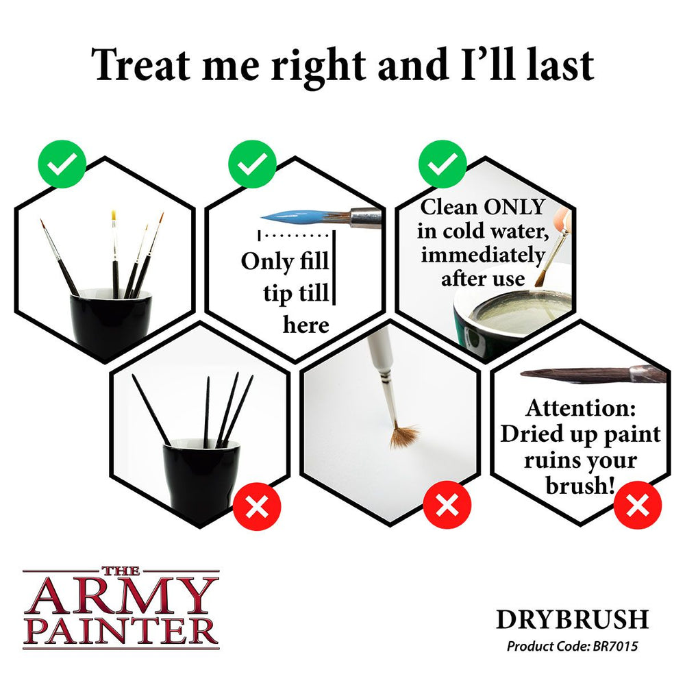 The Army Painter - Hobby Brush: Drybrush