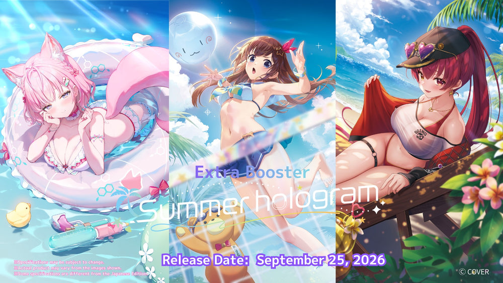 hololive OCG: EB01 Extra Booster 01 - Summer hologram