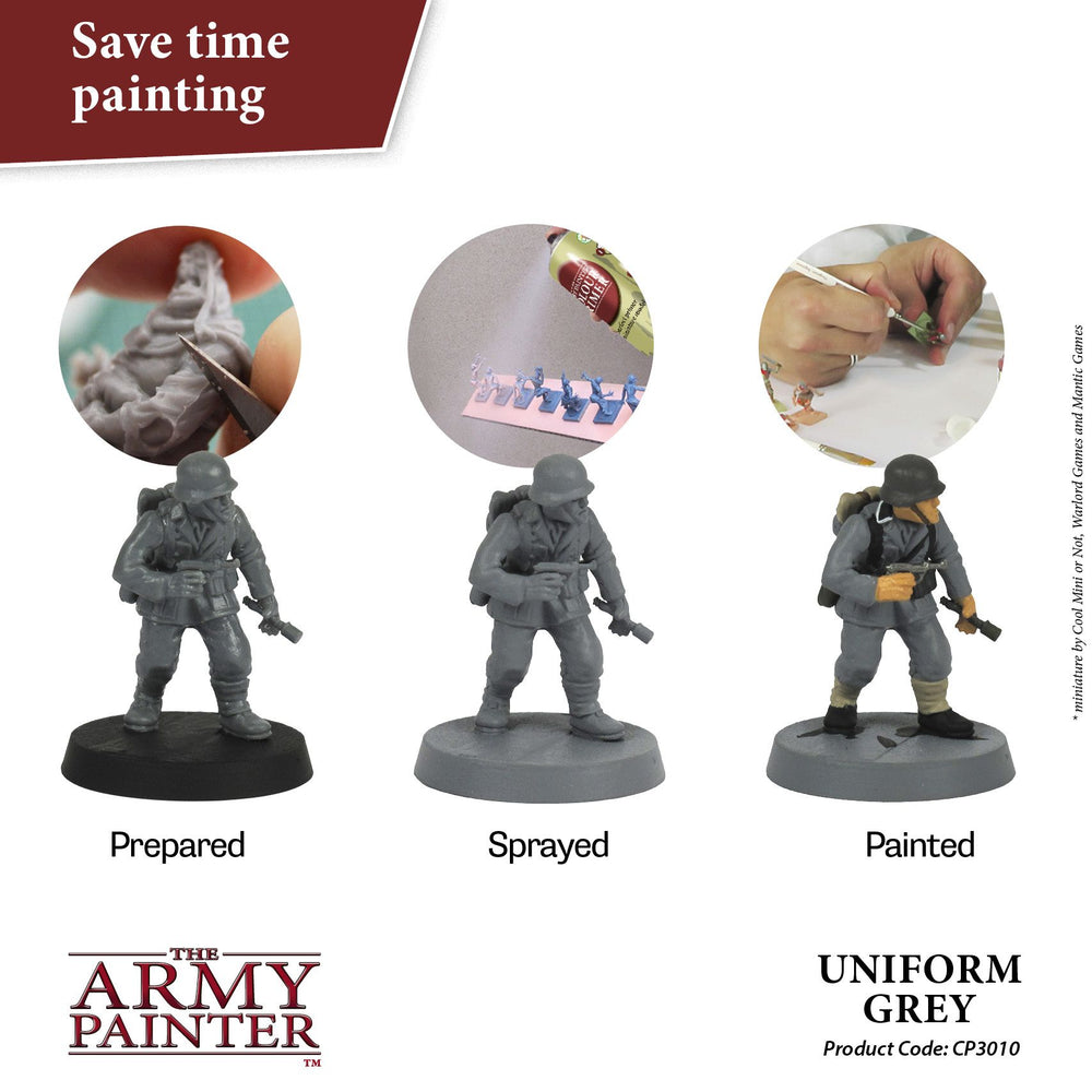 The Army Painter - Colour Spray Primer: Uniform Grey, 402g