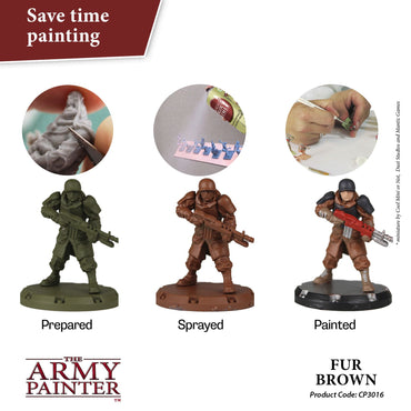The Army Painter - Colour Spray Primer: Fur Brown, 402g