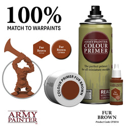 The Army Painter - Colour Spray Primer: Fur Brown, 402g