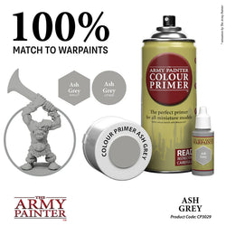 The Army Painter - Colour Spray Primer: Ash Grey, 402g
