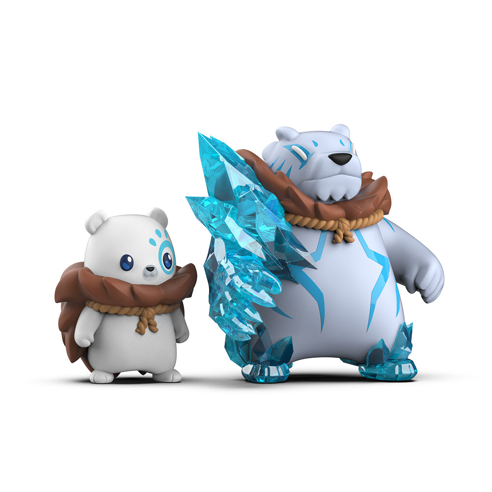 Casting Shadows: Vinyl Figure Set - Frost Polarpaw & Frost the Merciless