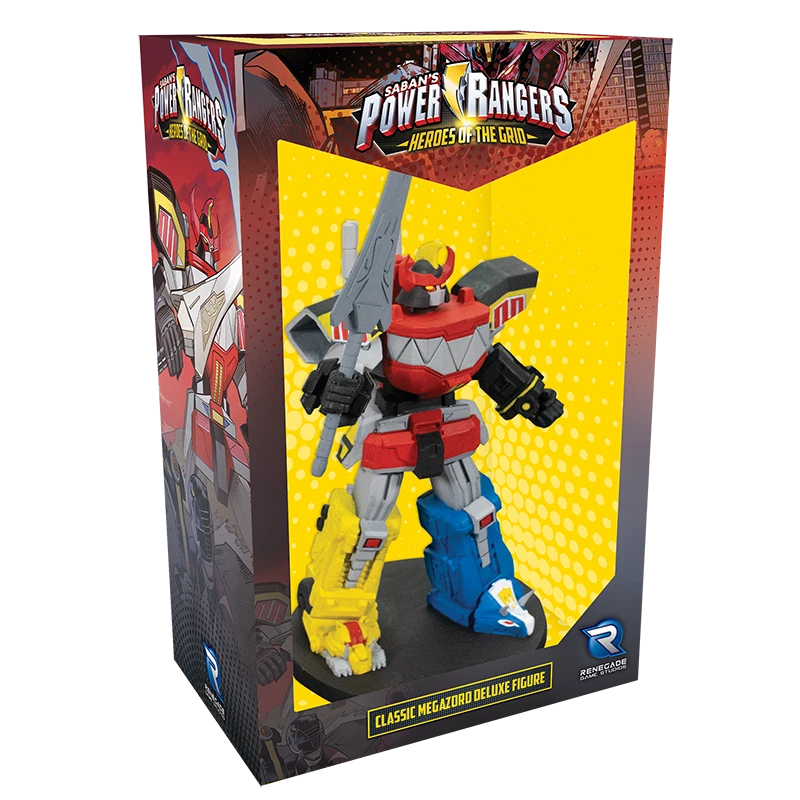 Power Rangers: Heroes of the Grid Painted Megazord Deluxe Figure