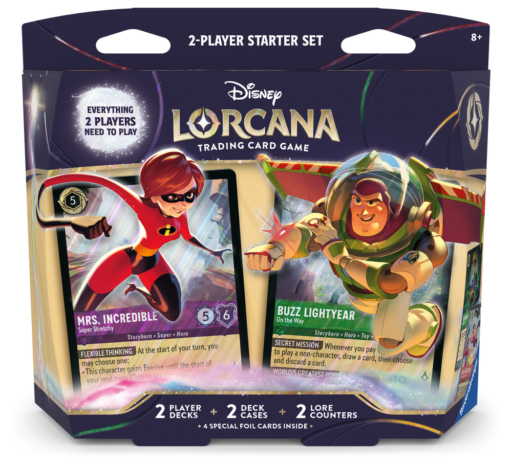 Wilds Unknown 2-Player Deck Display - Elastigirl & Buzz Lightyear