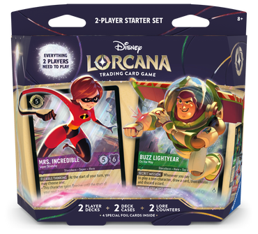 Wilds Unknown 2-Player Deck Display - Elastigirl & Buzz Lightyear