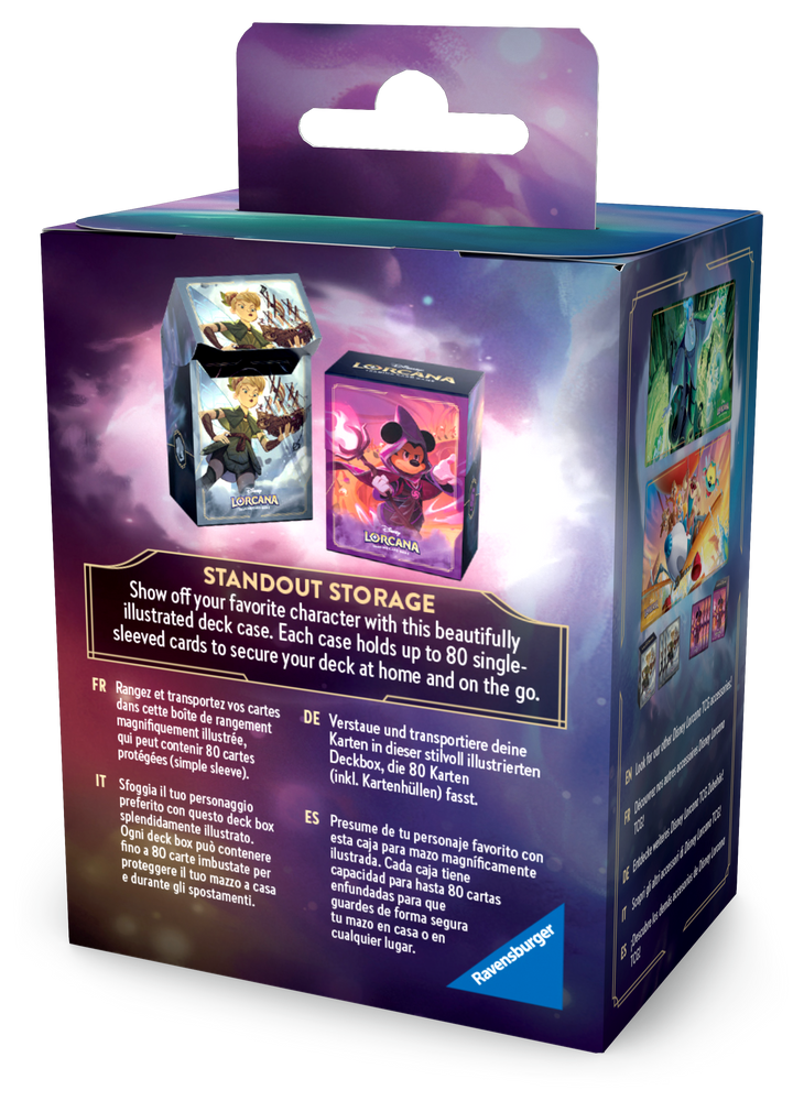 Reign of Jafar 80-Card Deck Box [Mickey Mouse - Wayward Sorcerer]