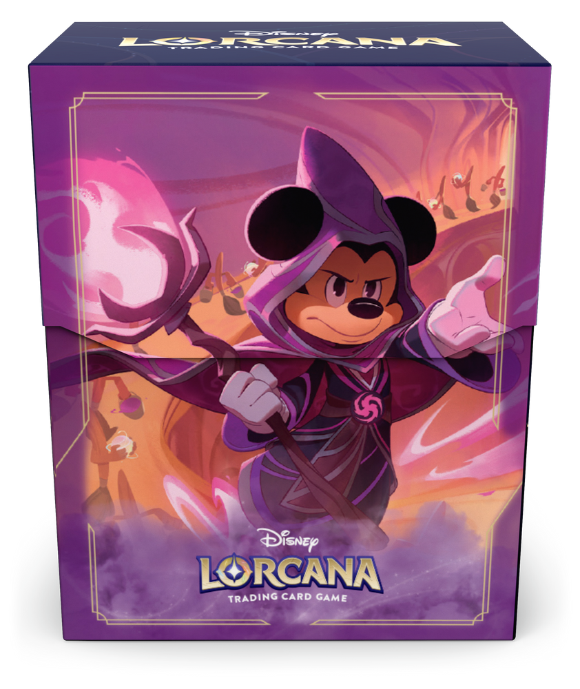 Reign of Jafar 80-Card Deck Box [Mickey Mouse - Wayward Sorcerer]