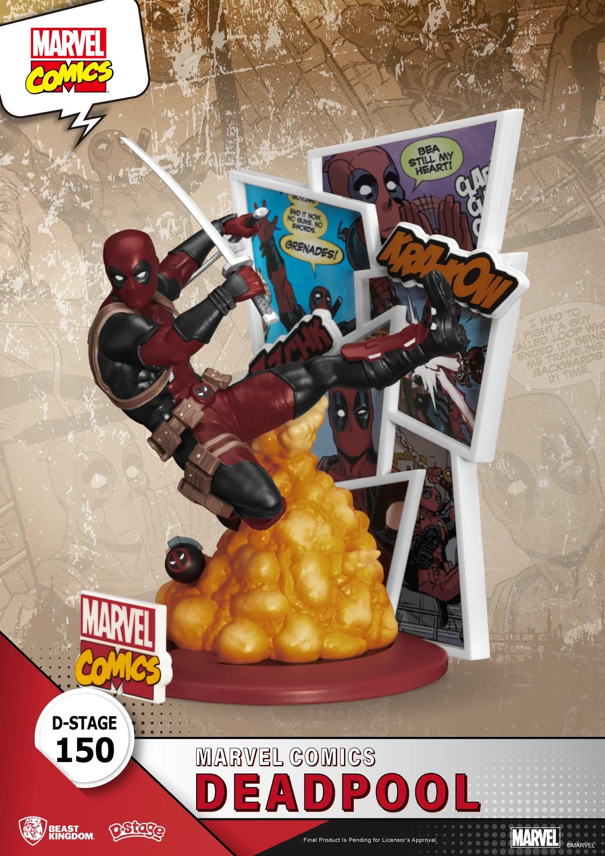 Deadpool D-Stage 150 Statue