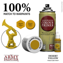 The Army Painter - Colour Spray Primer: Desert Yellow, 402g