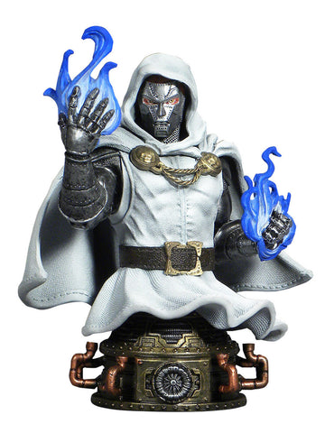 Doctor Doom (White) Mini Bust - DCD 40th Anniversary Exclusive