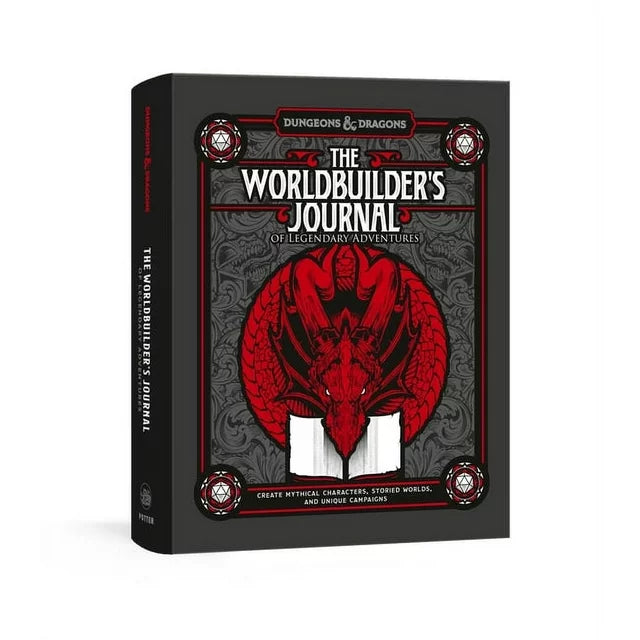 Dungeons & Dragons The Worldbuilder's Journal of Legendary Adventures