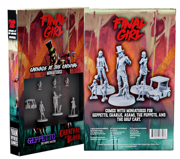 Final Girl Carnage At The Carnival Miniatures