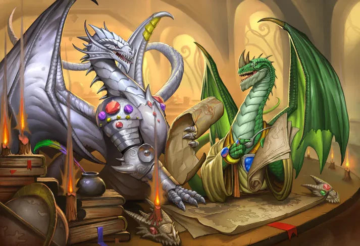 Battlezoo Dragons: Fairy Dragons Hardcover Limited Edition Cover 5E [SIGNED! by creator Mark Seifter]