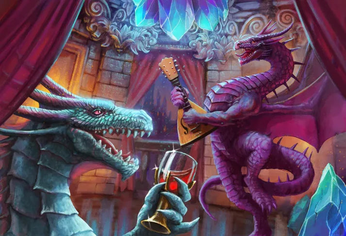 Battlezoo Dragons: Fairy Dragons Hardcover Limited Edition Cover 5E [SIGNED! by creator Mark Seifter]