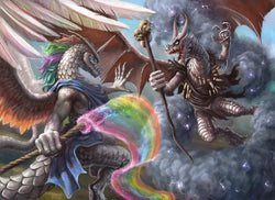 Battlezoo Dragons: Fairy Dragons Hardcover Limited Edition Cover 5E [SIGNED! by creator Mark Seifter]