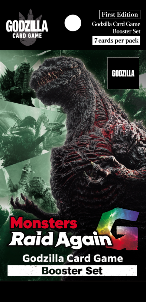 Godzilla Card Game: BP02 Monsters Raid Again Booster Display