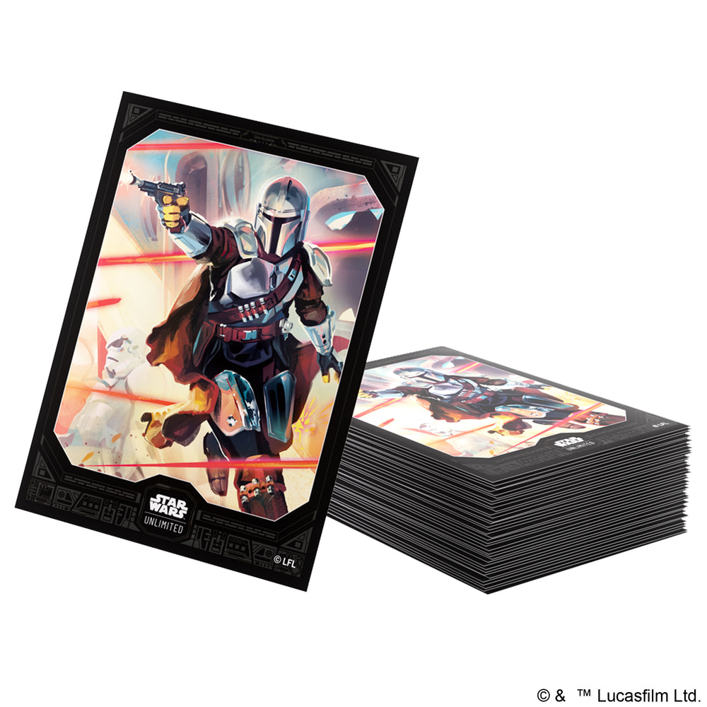 Star Wars: Unlimited - Shadows of the Galaxy Art Sleeves (Mandalorian)