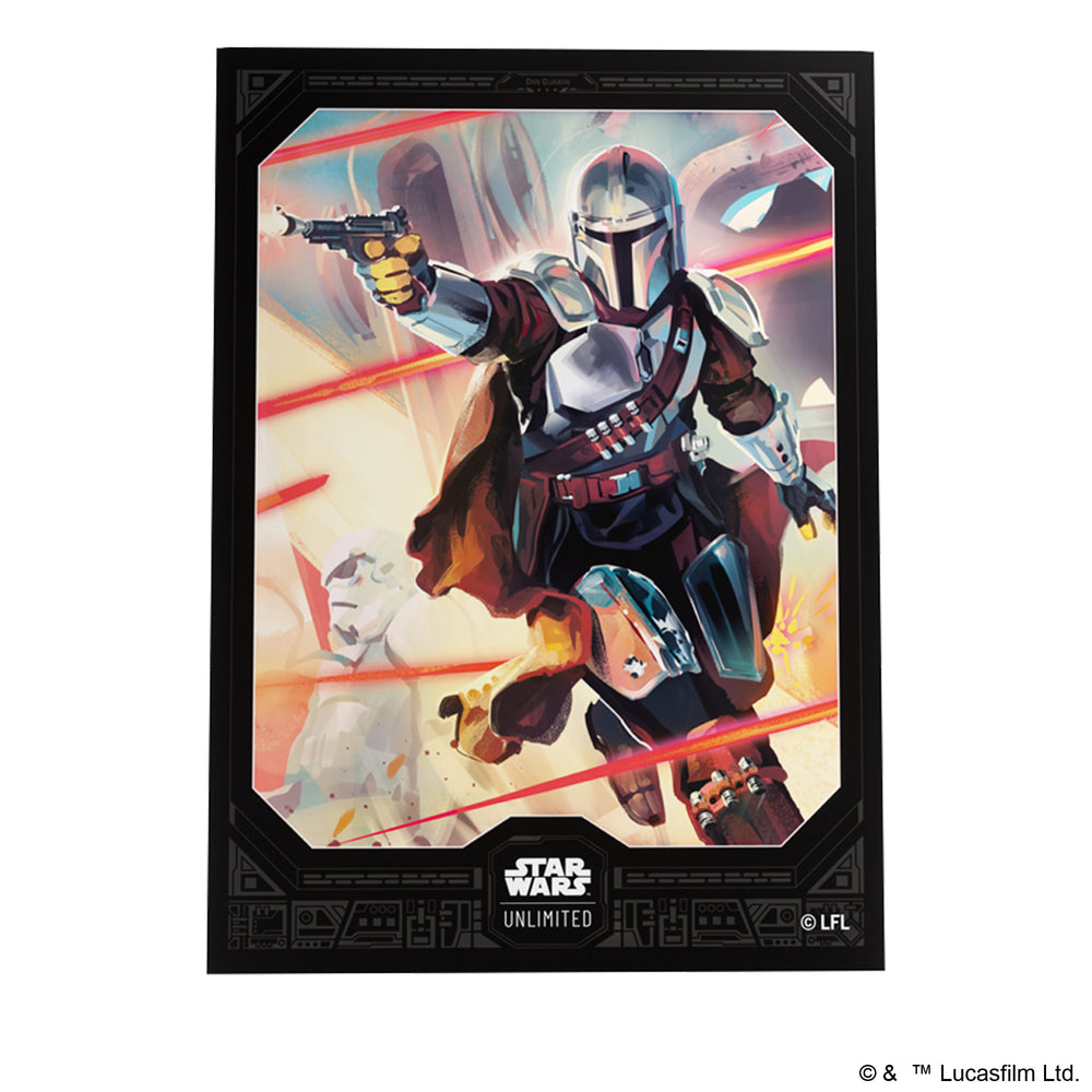 Star Wars: Unlimited - Shadows of the Galaxy Art Sleeves (Mandalorian)