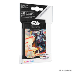 Star Wars: Unlimited - Shadows of the Galaxy Art Sleeves (Mandalorian)