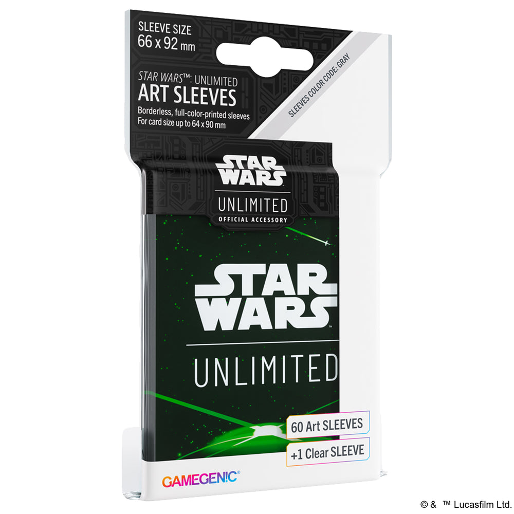 Star Wars: Unlimited - Shadows of the Galaxy Art Sleeves (Space Green)