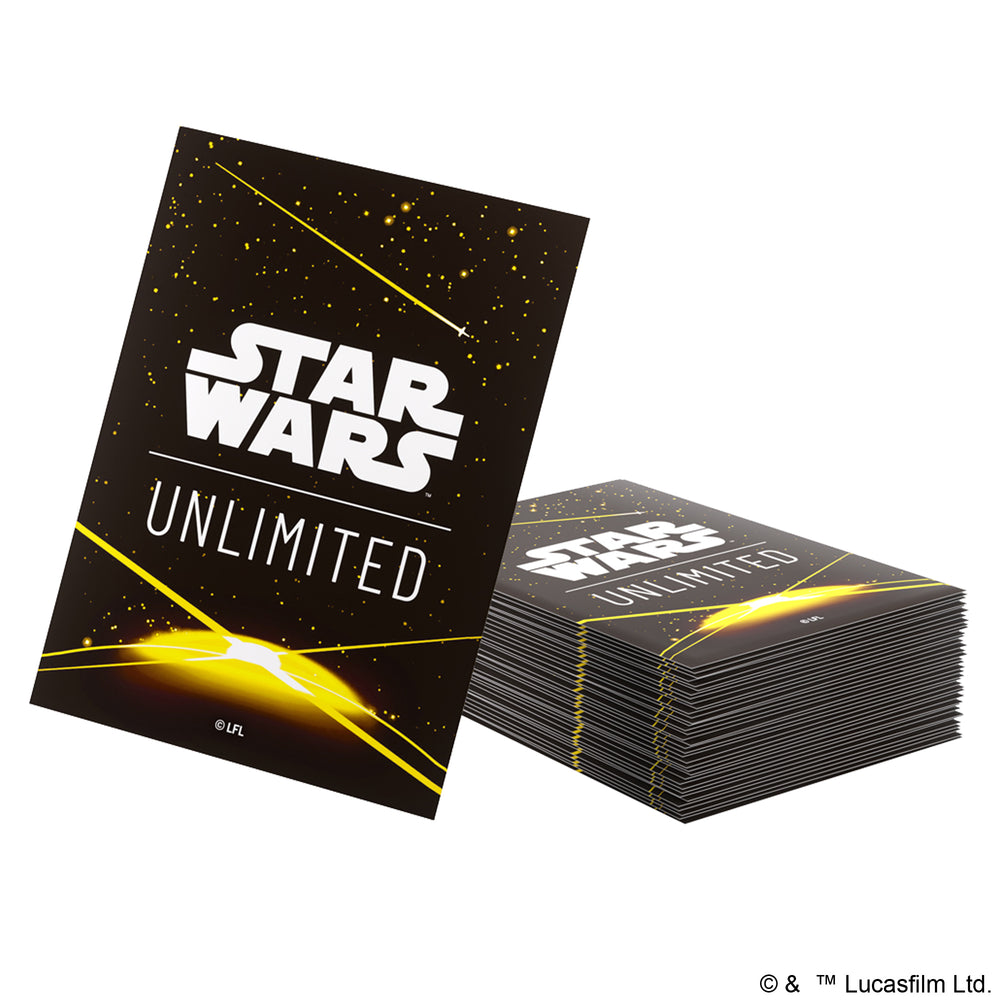 Star Wars: Unlimited - Shadows of the Galaxy Art Sleeves (Space Yellow)