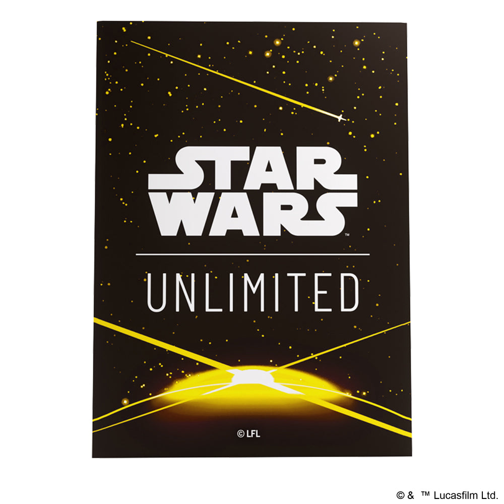 Star Wars: Unlimited - Shadows of the Galaxy Art Sleeves (Space Yellow)