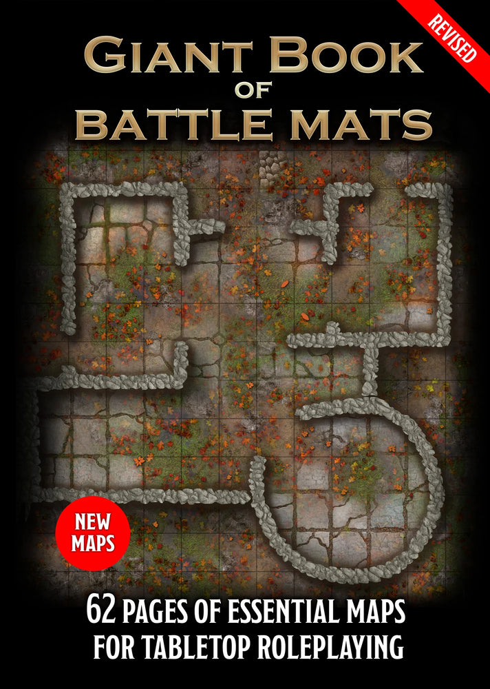 Giant Book of Battle Mats (Revised) - 12"X16"