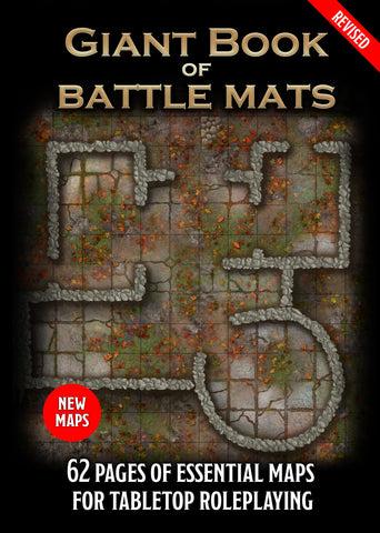 Giant Book of Battle Mats (Revised) - 12"X16"