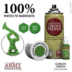 The Army Painter - Colour Spray Primer: Goblin Green, 402g