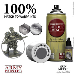 The Army Painter - Colour Spray Primer: Gun Metal, 402g