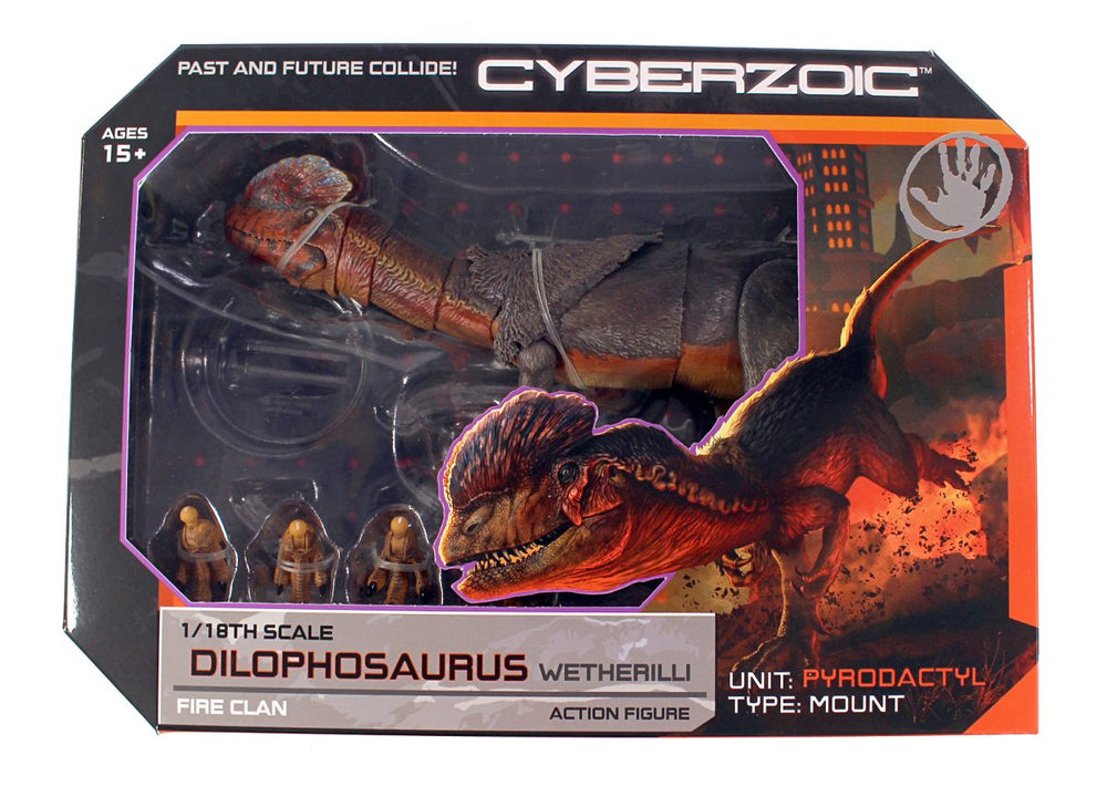 Beasts of the Mesozoic - Cyberzoic 1/18th Dilophosaurus Wetherilli