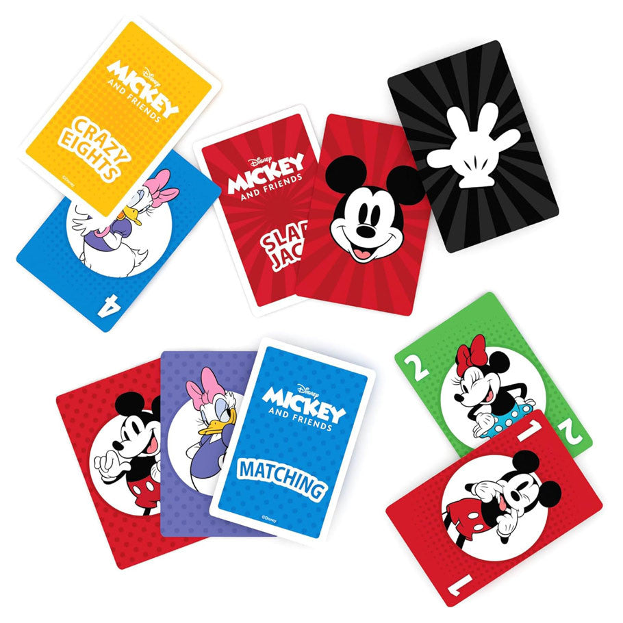 Bicycle: Disney: Mickey and Friends 3 in 1 Games Set