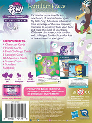 My Little Pony: Adventures in Equestria Deck-Building Game Familiar Faces Expansion