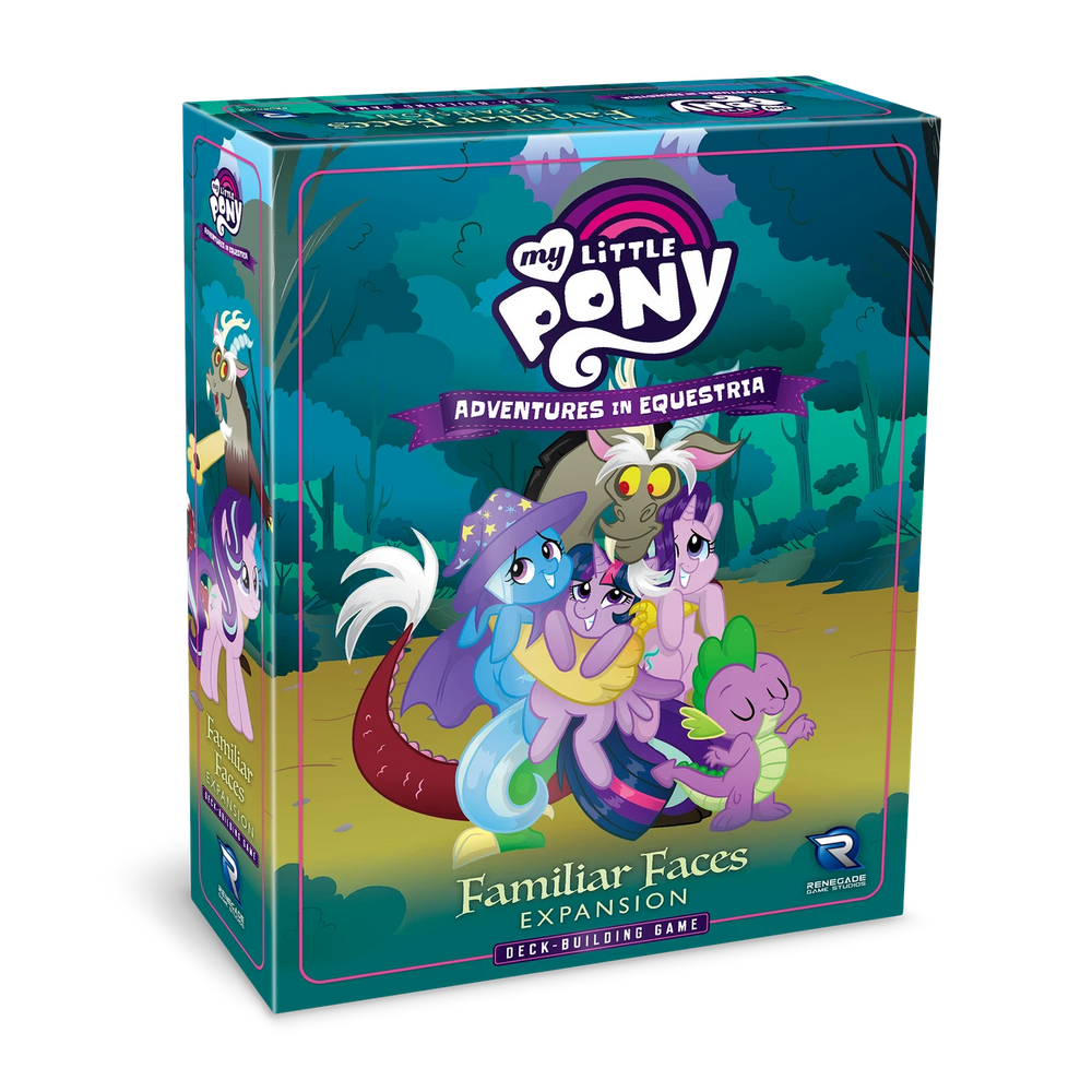My Little Pony: Adventures in Equestria Deck-Building Game Familiar Faces Expansion